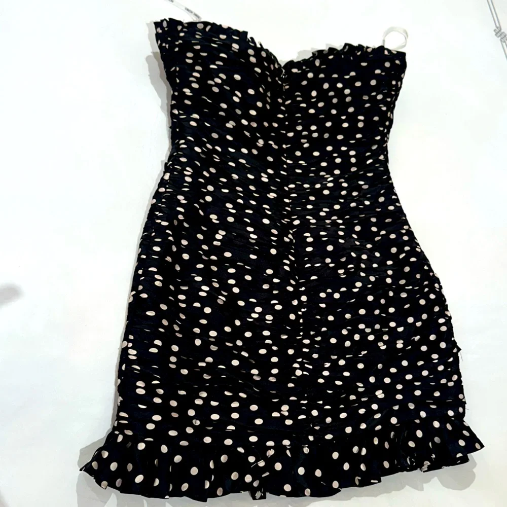 NWT 🌟 Ronny Kobo Haisley Polka Dot Dress - Picture 2 of 13